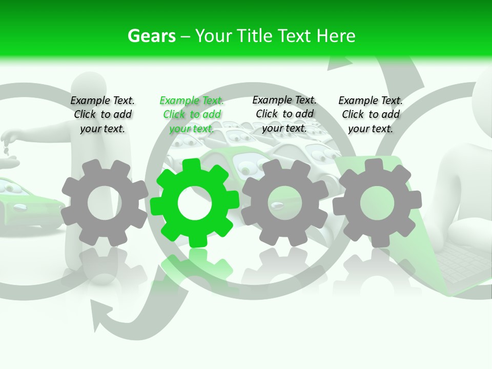 Automotive Communication Text PowerPoint Template