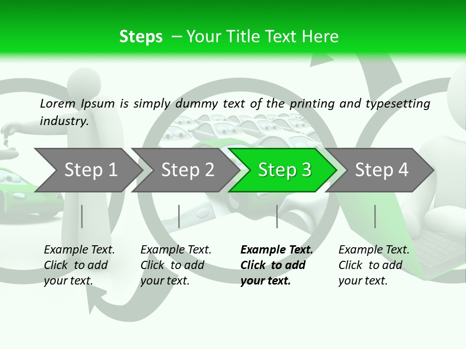 Automotive Communication Text PowerPoint Template