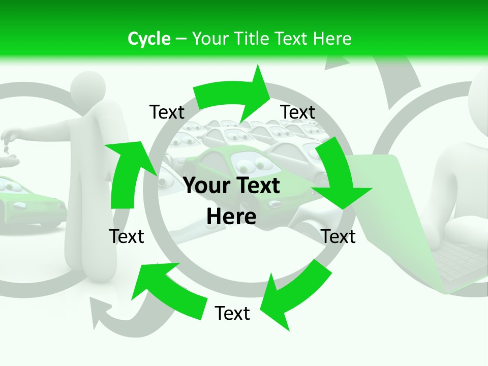 Automotive Communication Text PowerPoint Template