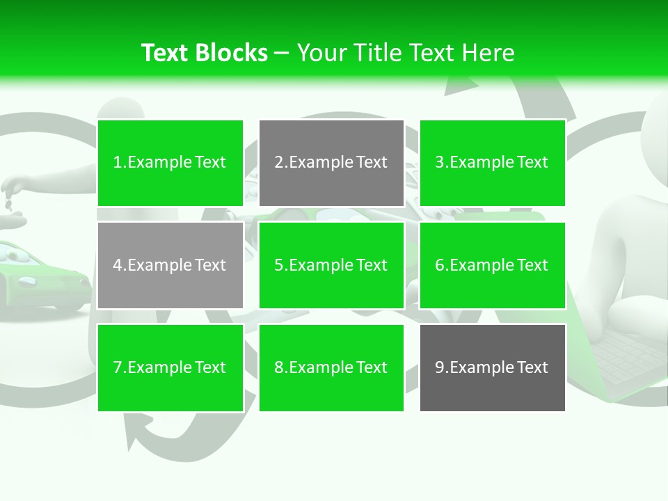 Automotive Communication Text PowerPoint Template