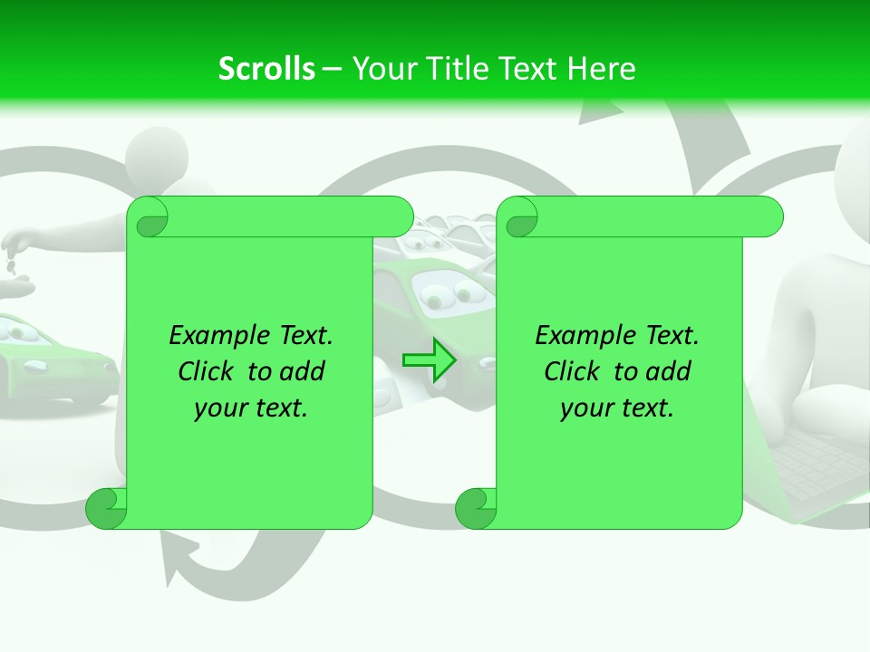Automotive Communication Text PowerPoint Template