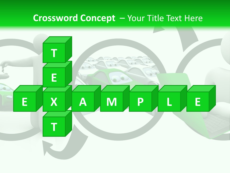 Automotive Communication Text PowerPoint Template
