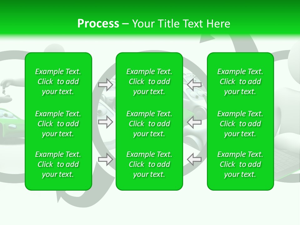 Automotive Communication Text PowerPoint Template