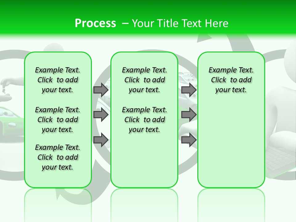 Automotive Communication Text PowerPoint Template