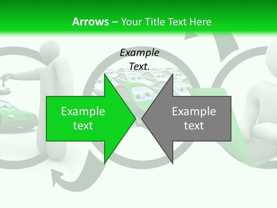 Automotive Communication Text PowerPoint Template