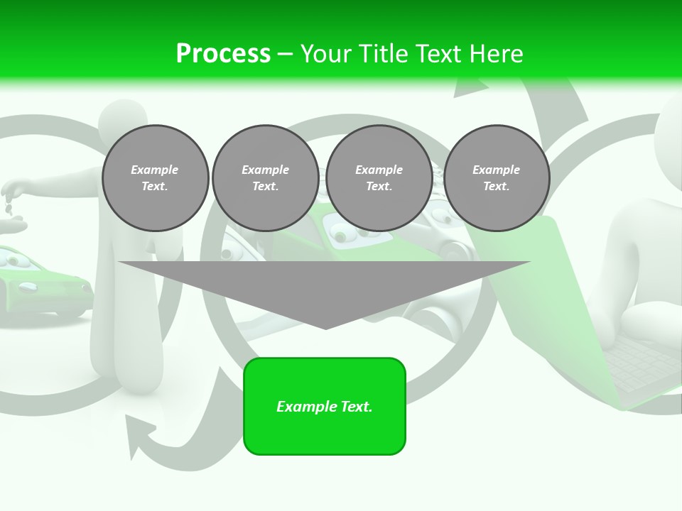 Automotive Communication Text PowerPoint Template