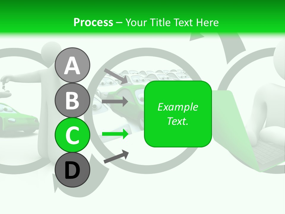 Automotive Communication Text PowerPoint Template