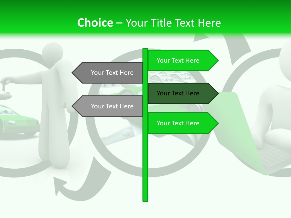Automotive Communication Text PowerPoint Template