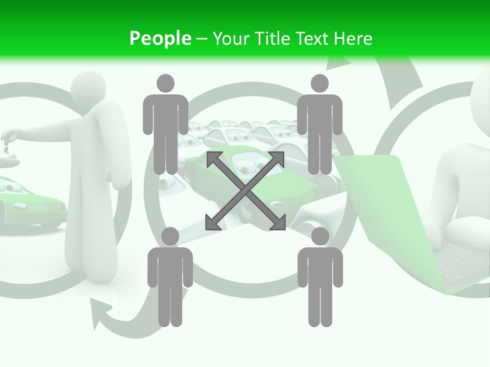 Automotive Communication Text PowerPoint Template