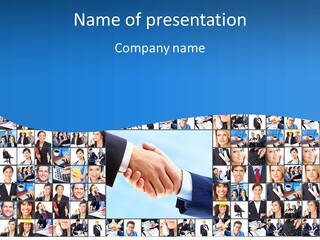 Young Service Customer PowerPoint Template