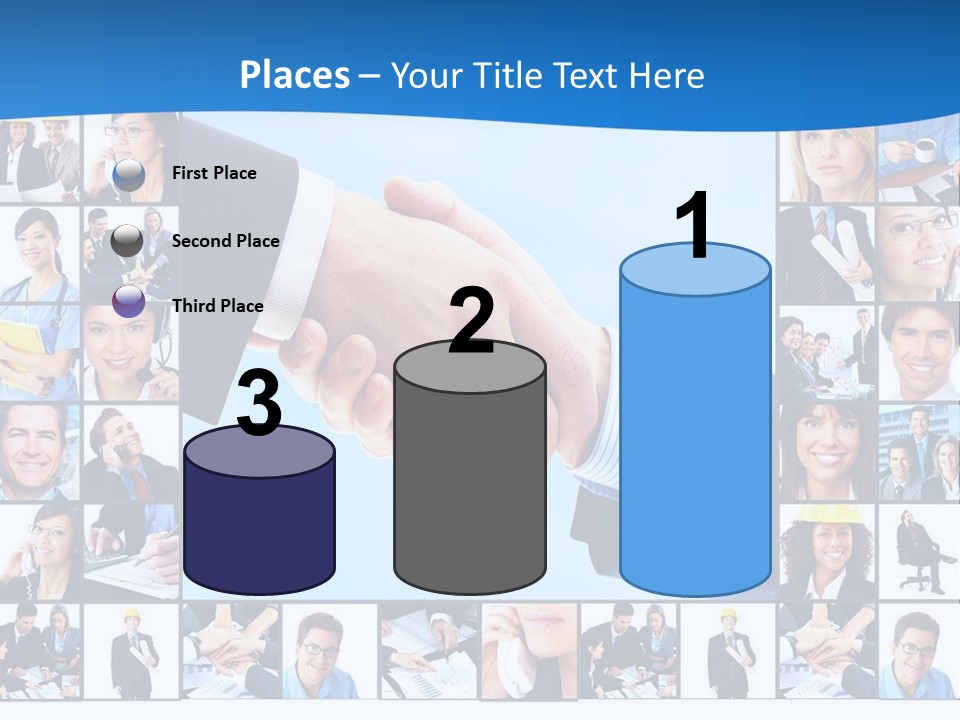 Young Service Customer PowerPoint Template