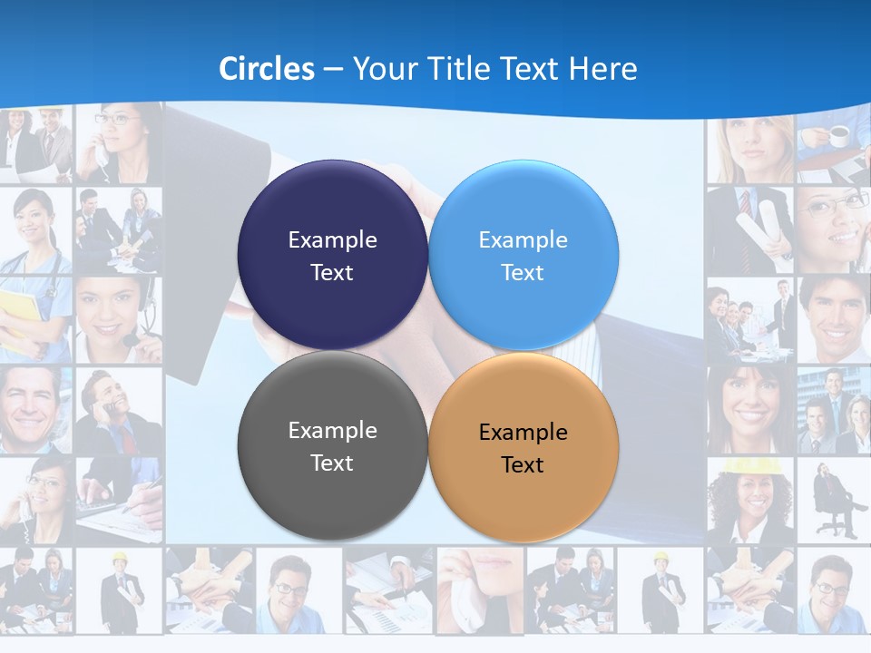 Young Service Customer PowerPoint Template