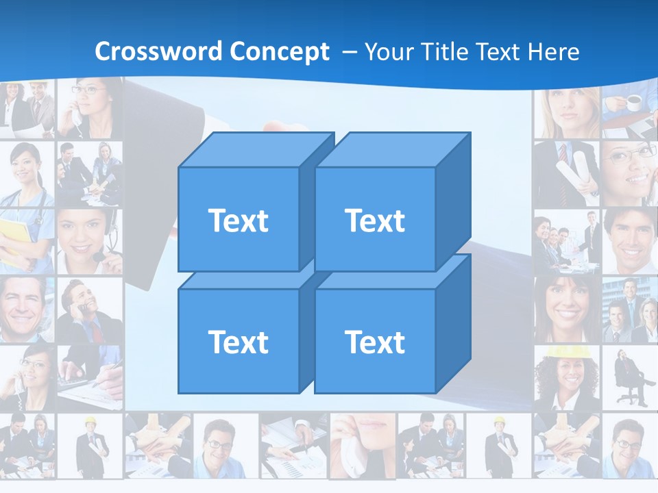 Young Service Customer PowerPoint Template