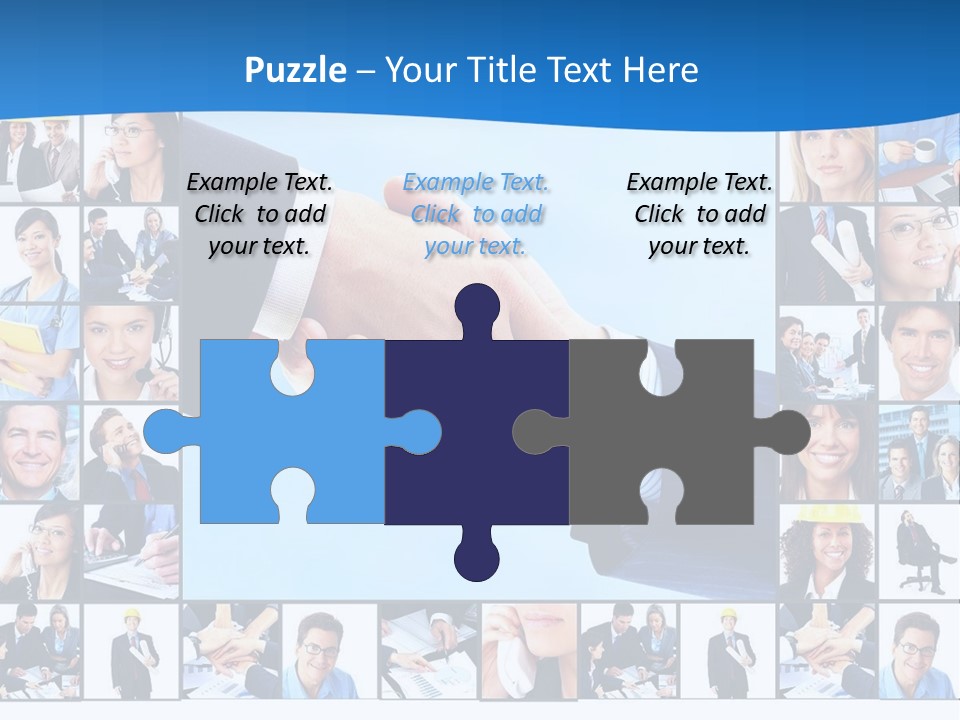 Young Service Customer PowerPoint Template