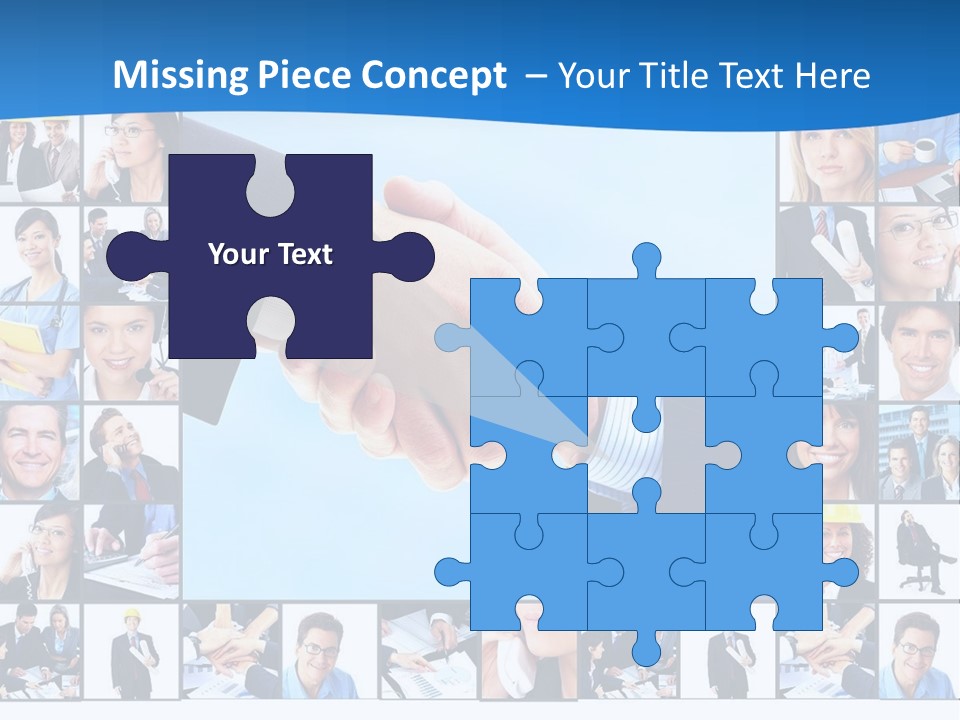Young Service Customer PowerPoint Template
