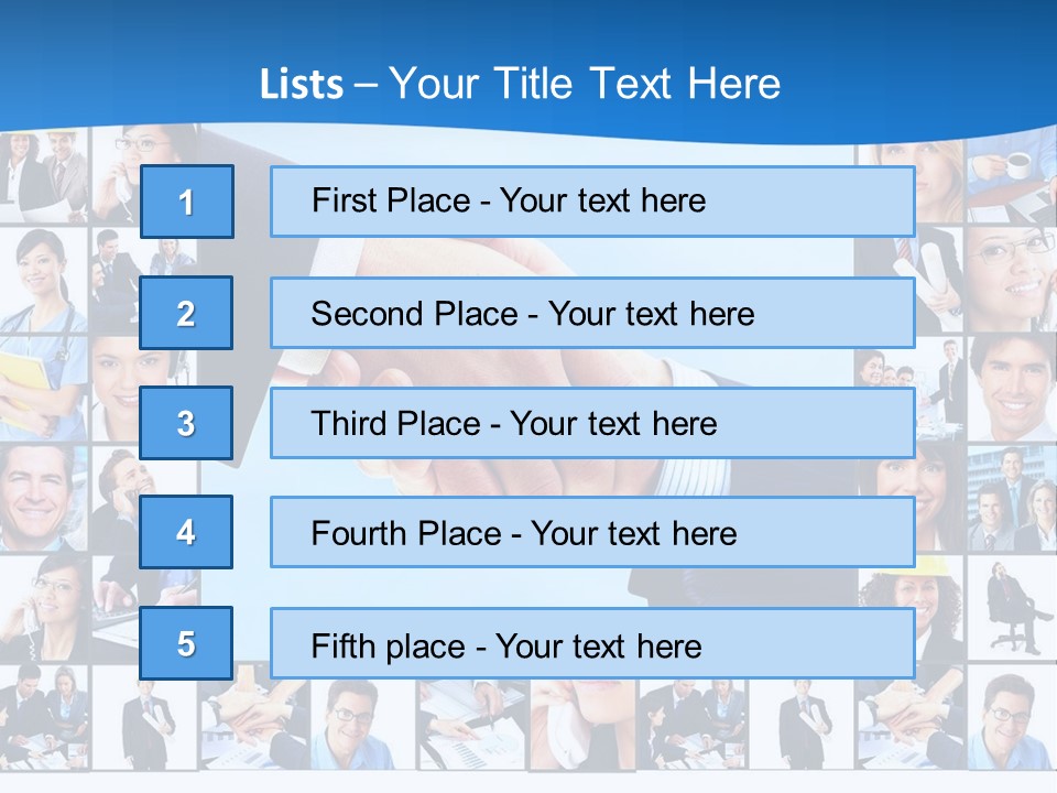 Young Service Customer PowerPoint Template
