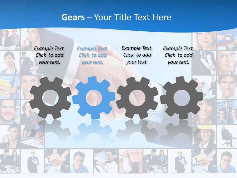 Young Service Customer PowerPoint Template