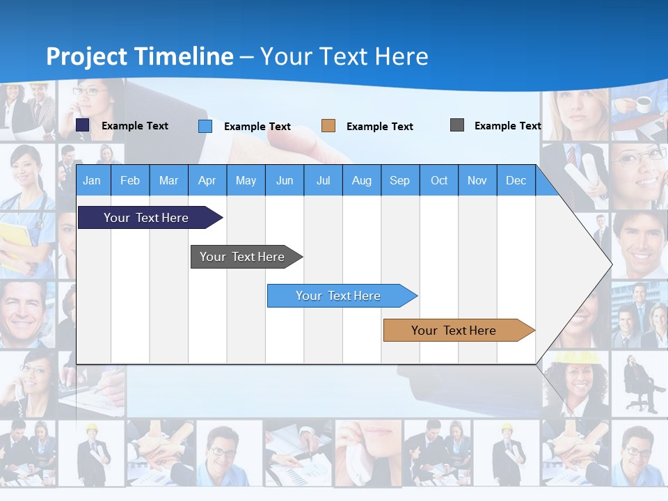 Young Service Customer PowerPoint Template