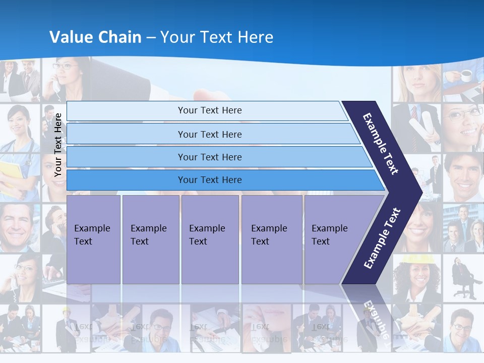 Young Service Customer PowerPoint Template