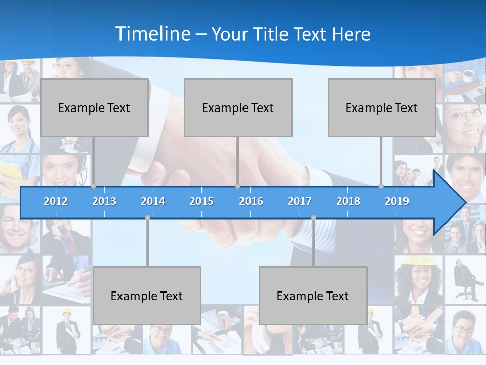Young Service Customer PowerPoint Template