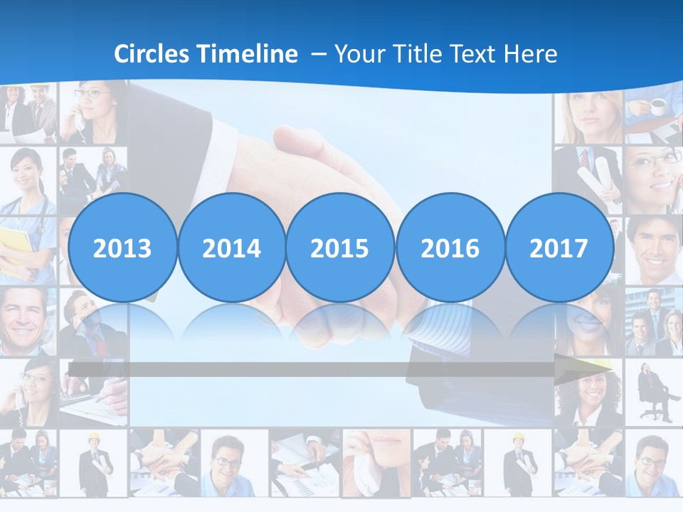 Young Service Customer PowerPoint Template