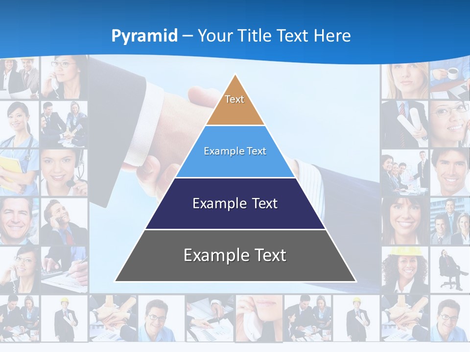 Young Service Customer PowerPoint Template
