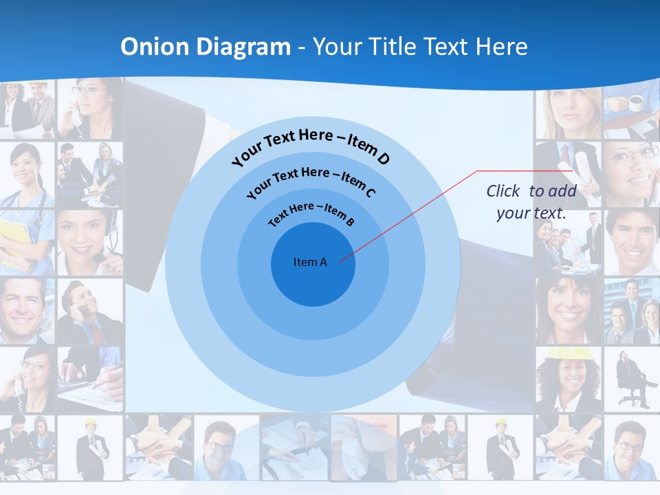 Young Service Customer PowerPoint Template