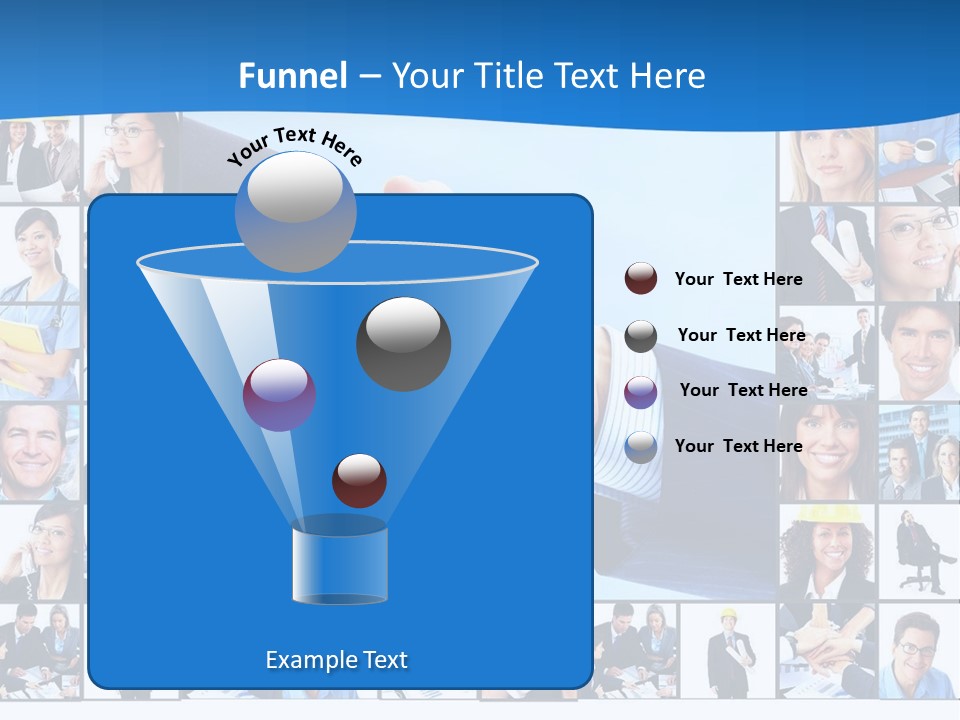 Young Service Customer PowerPoint Template