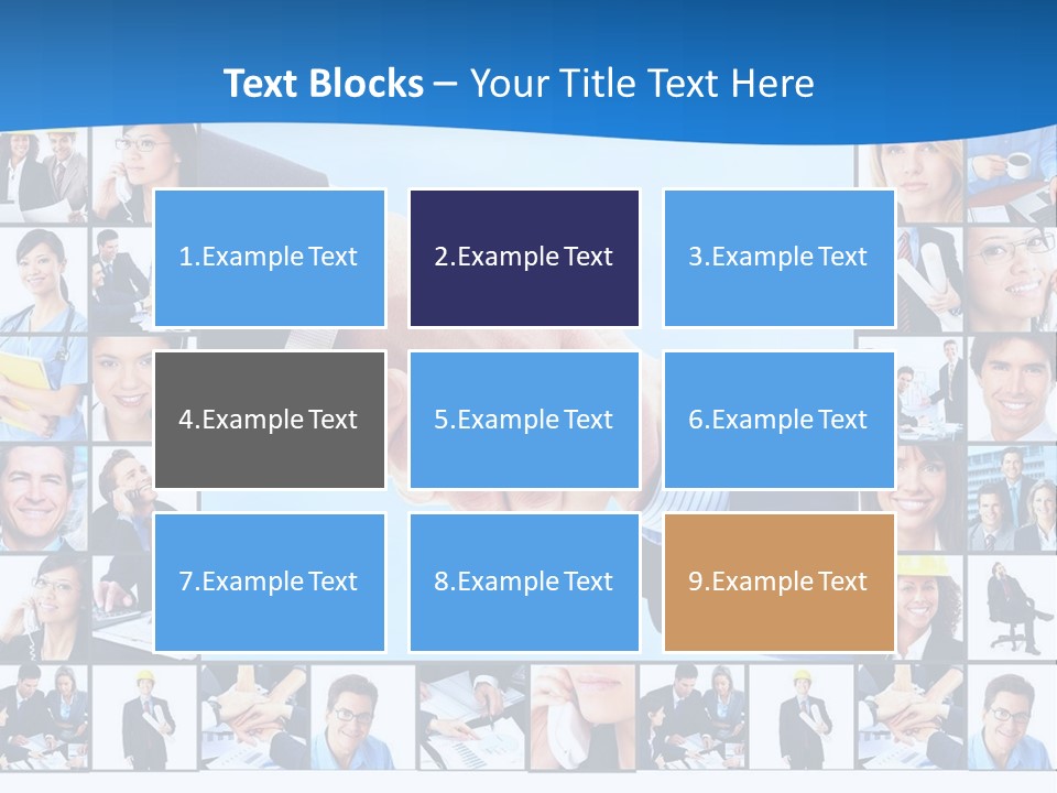 Young Service Customer PowerPoint Template
