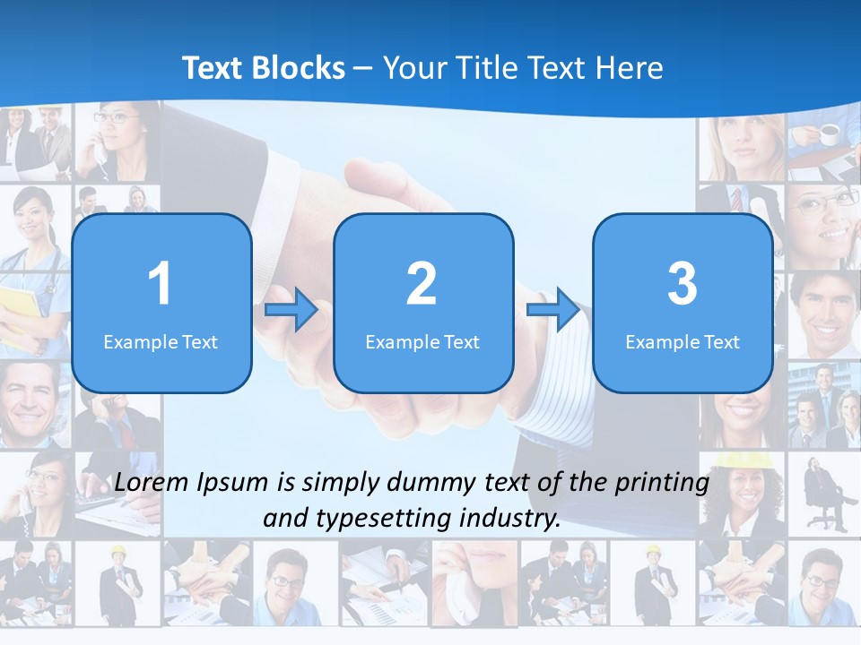 Young Service Customer PowerPoint Template