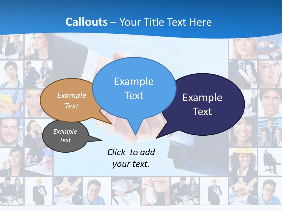 Young Service Customer PowerPoint Template