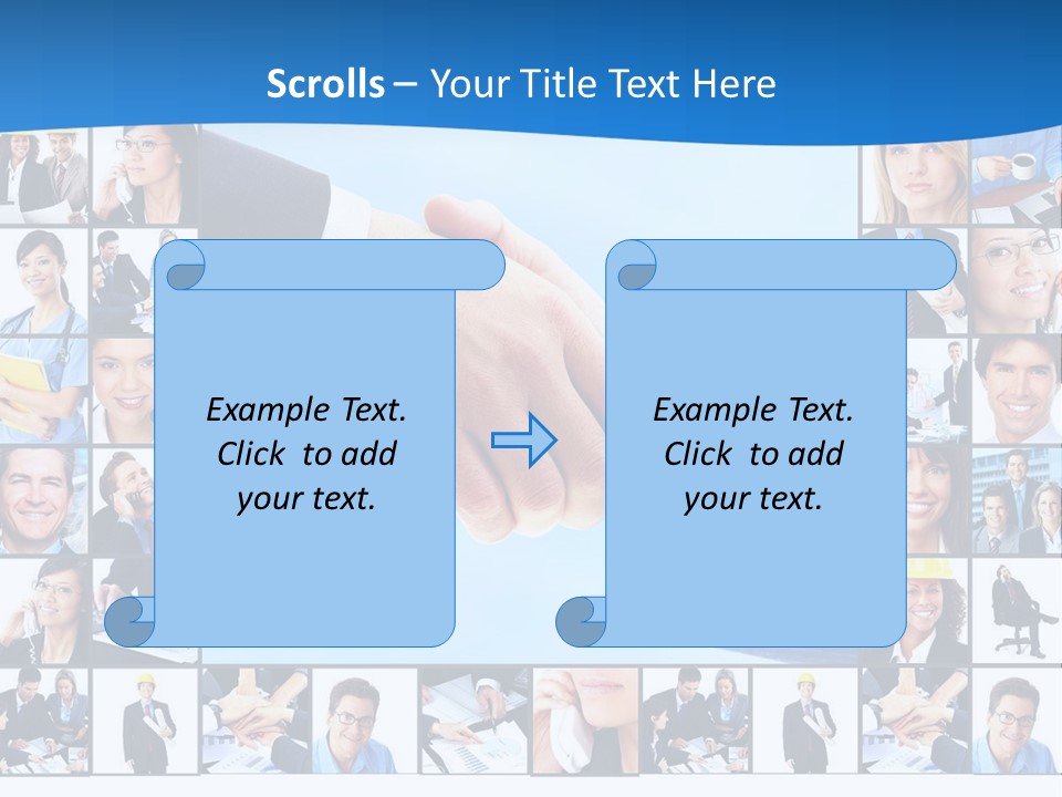 Young Service Customer PowerPoint Template