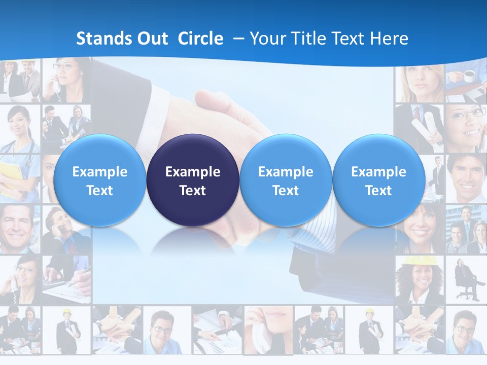 Young Service Customer PowerPoint Template