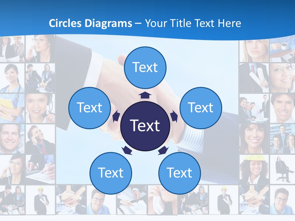 Young Service Customer PowerPoint Template