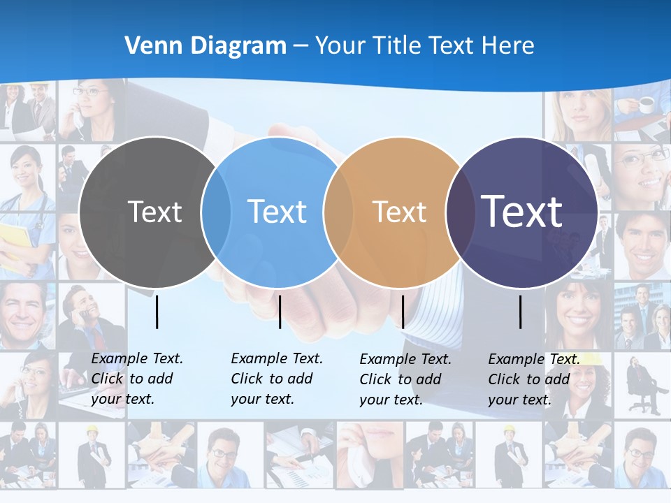 Young Service Customer PowerPoint Template