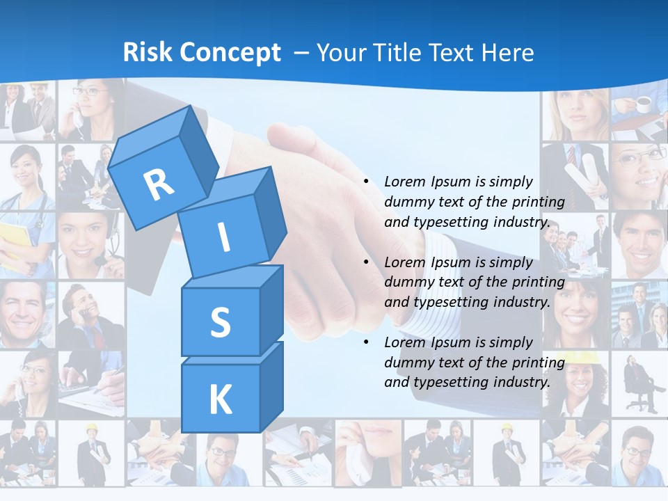 Young Service Customer PowerPoint Template