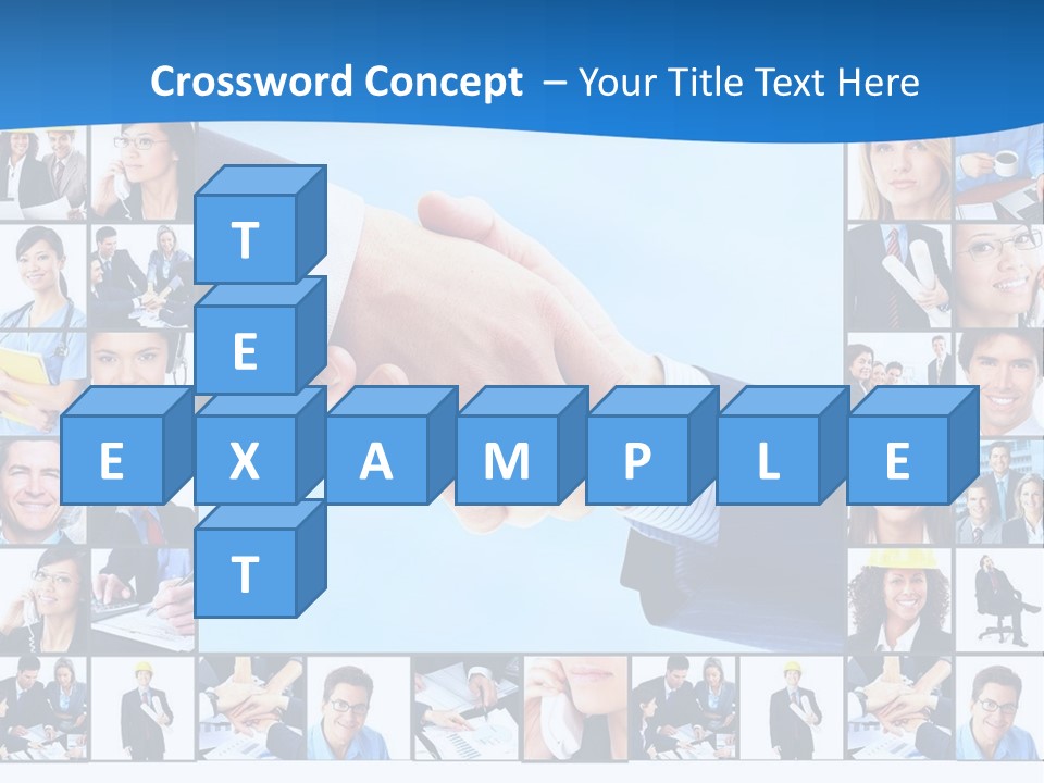 Young Service Customer PowerPoint Template