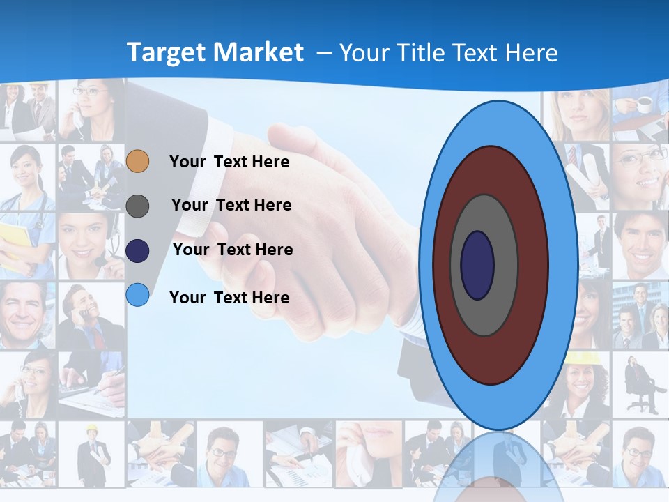 Young Service Customer PowerPoint Template