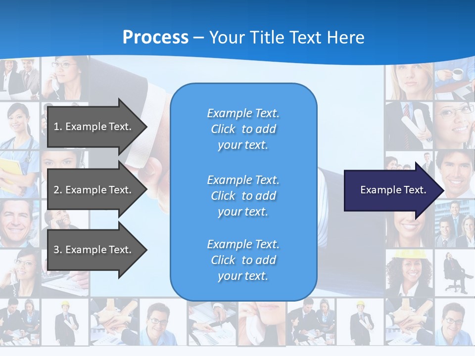 Young Service Customer PowerPoint Template