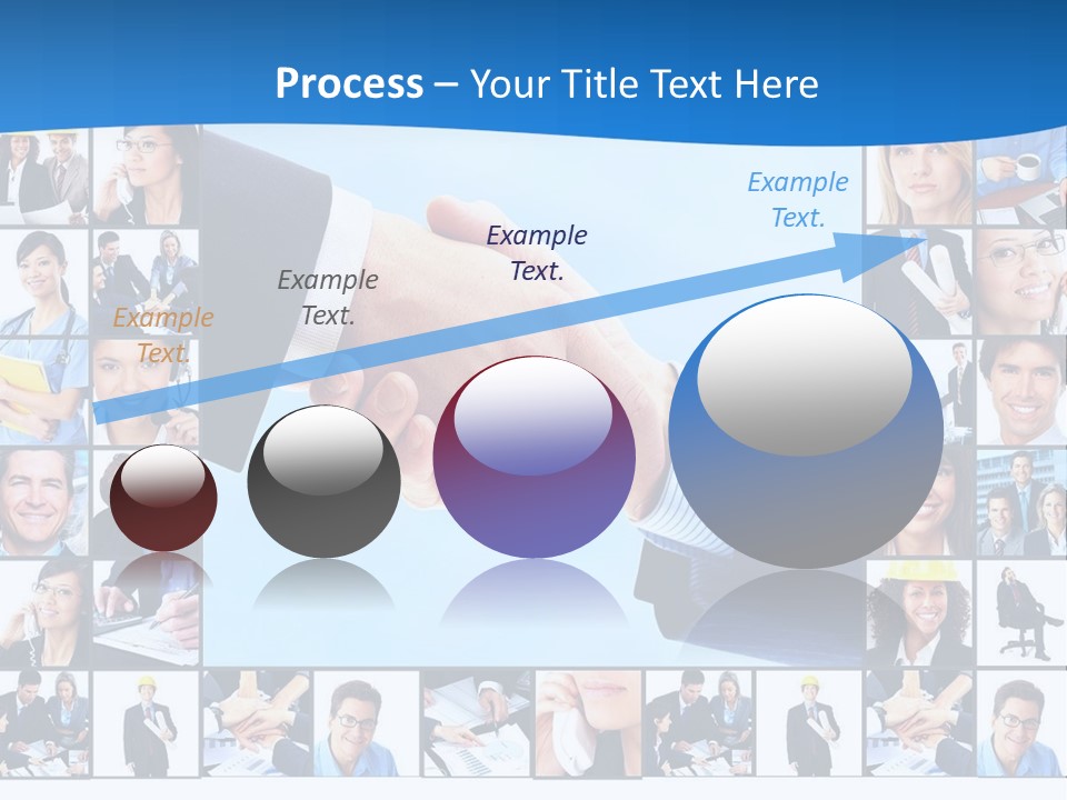 Young Service Customer PowerPoint Template