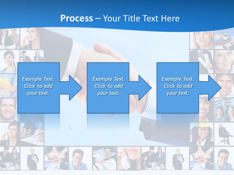 Young Service Customer PowerPoint Template