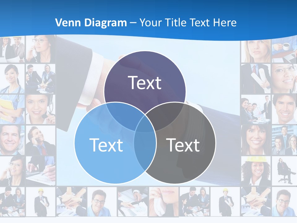 Young Service Customer PowerPoint Template