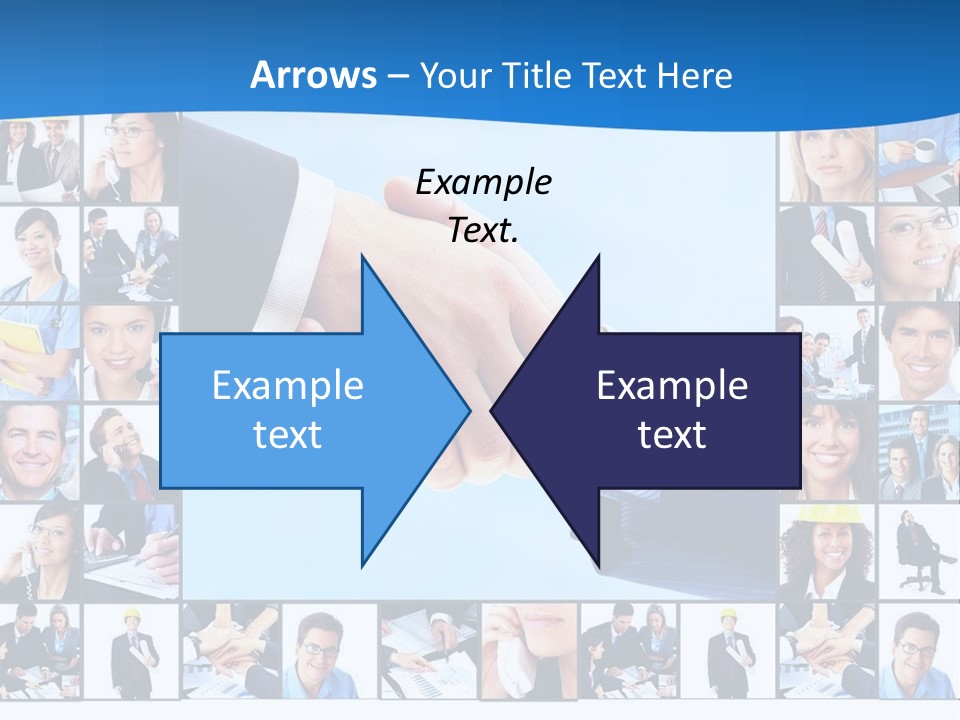 Young Service Customer PowerPoint Template