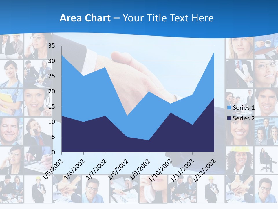 Young Service Customer PowerPoint Template