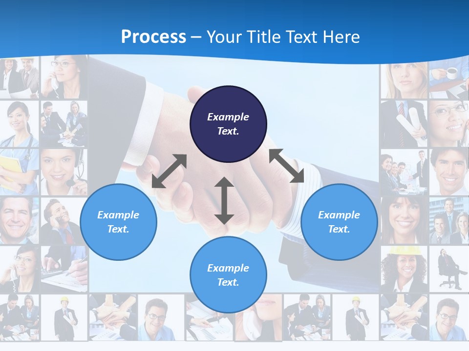 Young Service Customer PowerPoint Template