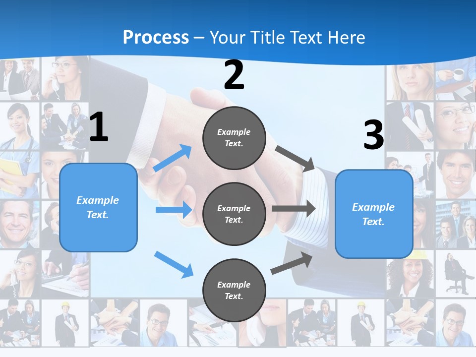 Young Service Customer PowerPoint Template