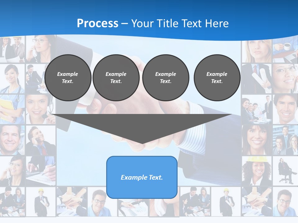 Young Service Customer PowerPoint Template