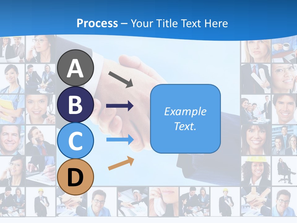 Young Service Customer PowerPoint Template