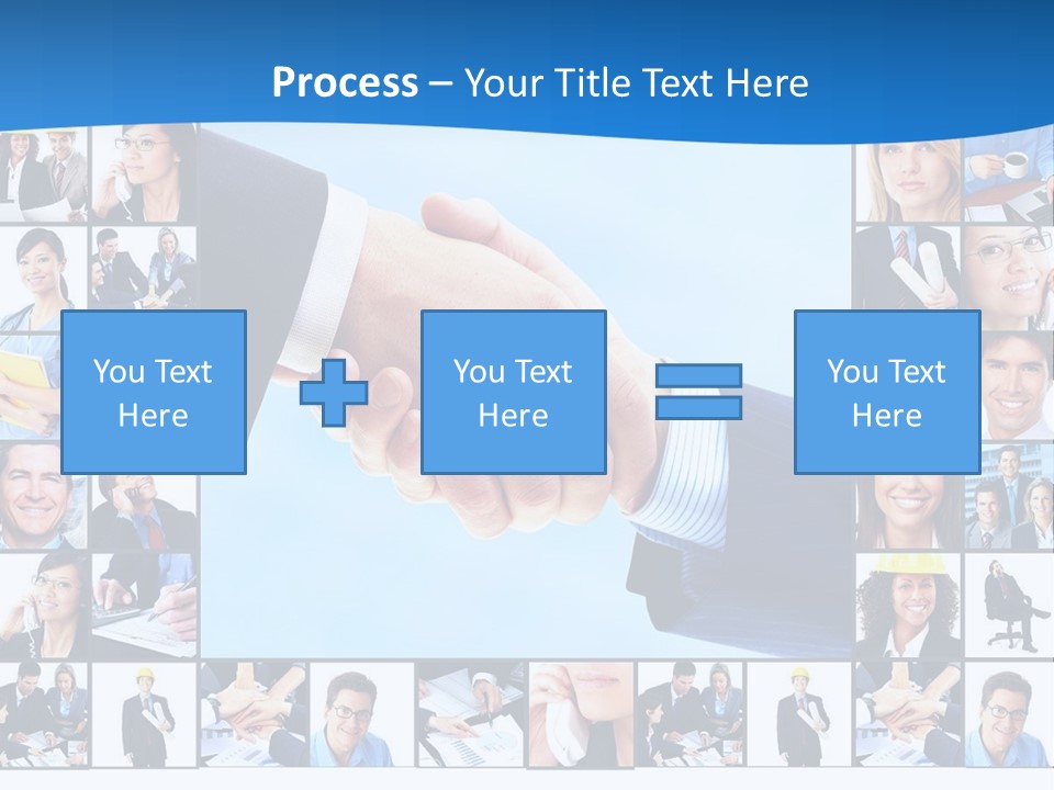 Young Service Customer PowerPoint Template
