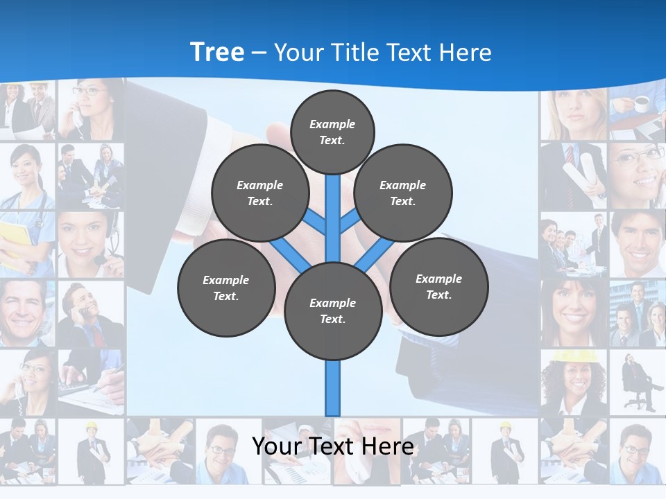 Young Service Customer PowerPoint Template